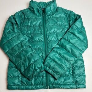 Uniqlo Kids Teal Down Puffer Jacket